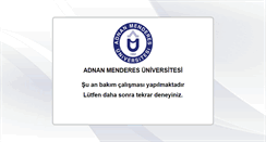 Desktop Screenshot of kulup.adu.edu.tr